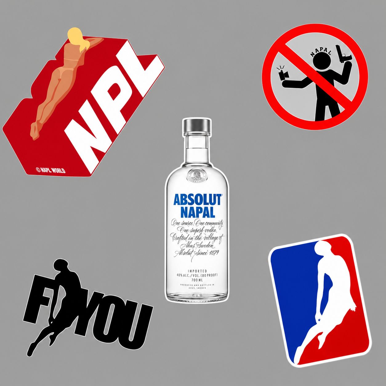 Napal Stickers Pack